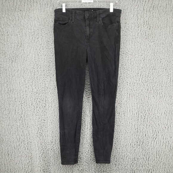 Joes Jeans Womens 30 Nikitia Black Skinny Ankle Stretch Mid Rise *Read* - Picture 1 of 9